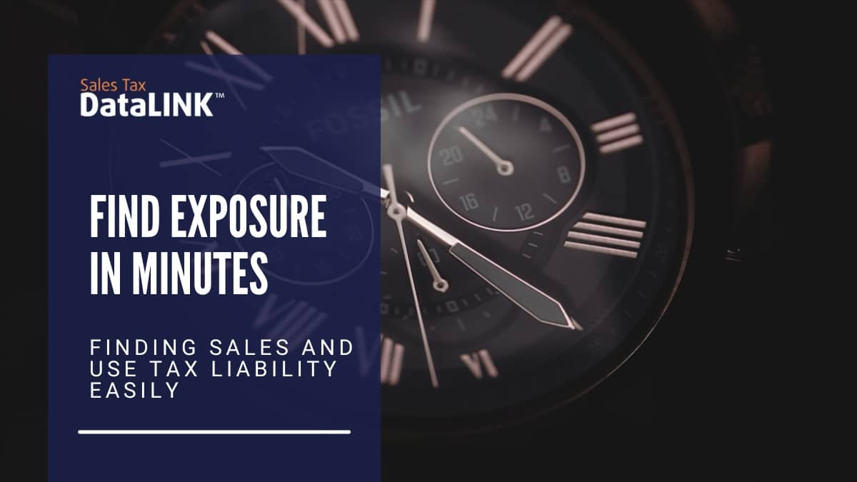 find exposure in minutes