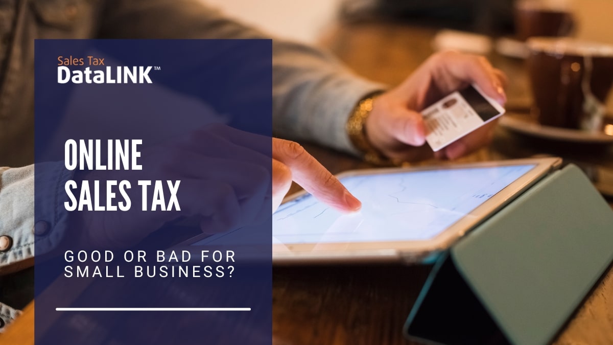 online sales tax good or bad