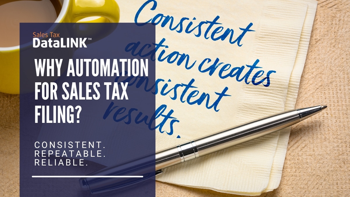why automation for sales tax filing