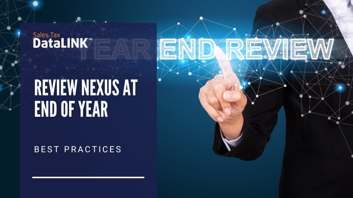 review nexus at end of year