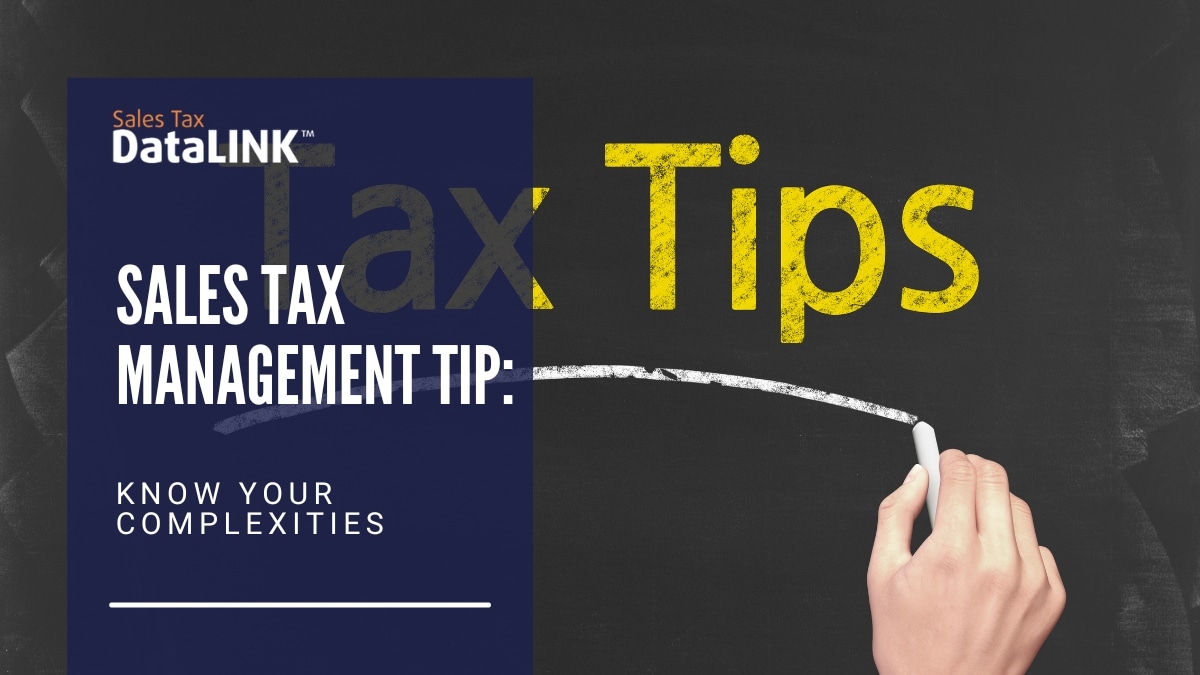 sales tax management tip know your