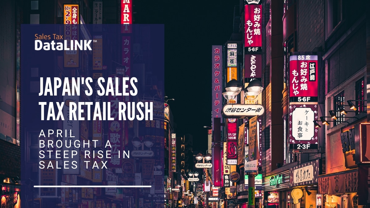 japan sales tax retail rush