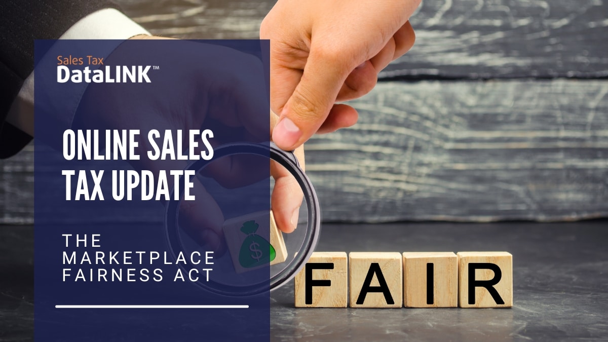 online sales tax update MFA