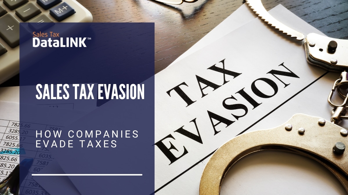sales tax evasion