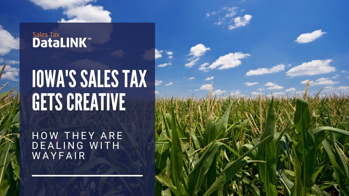 Iowa’s Sales Tax Gets Creative