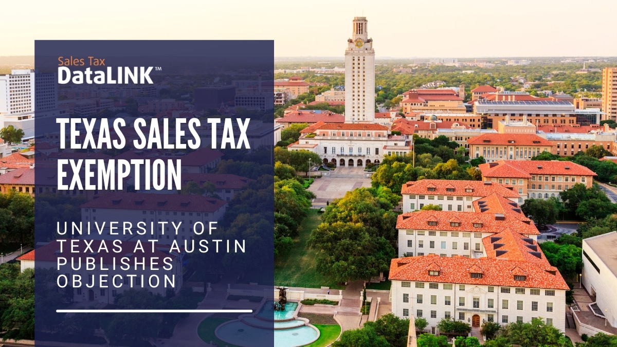 objection to texas sales tax