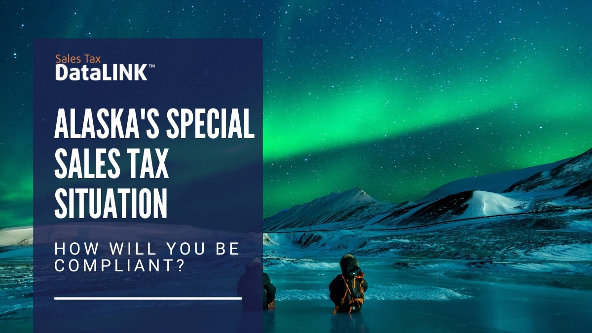 Alaskas special sales tax situation
