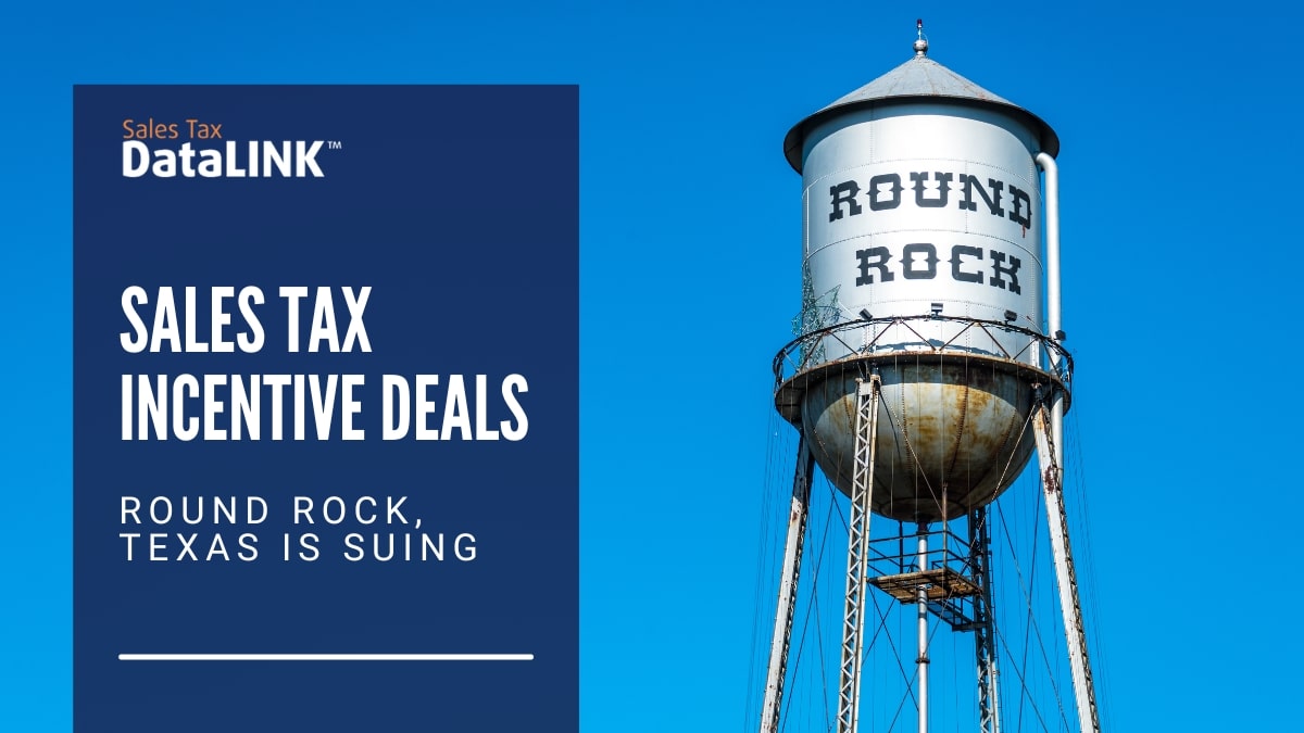 Sales Tax Incentive Deals