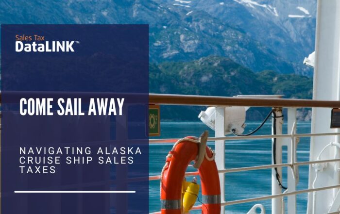 come sail away - navigating alaska cruise ship sales taxes